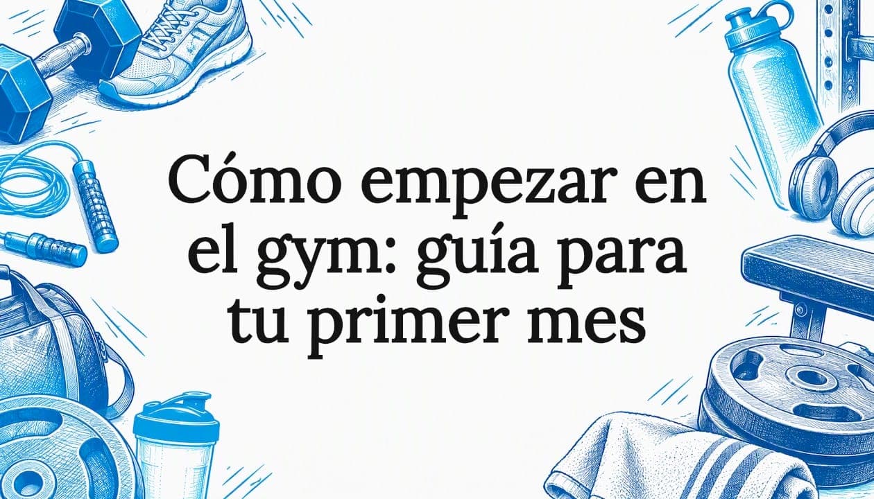 Cómo empezar en el gym: guía para tu primer mes