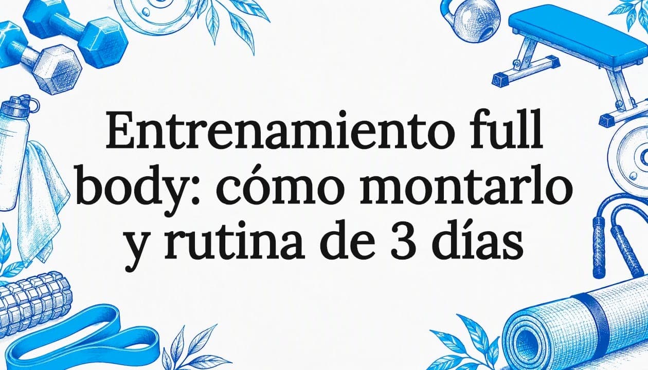 Entrenamiento full body: cómo montarlo y rutina de 3 días
