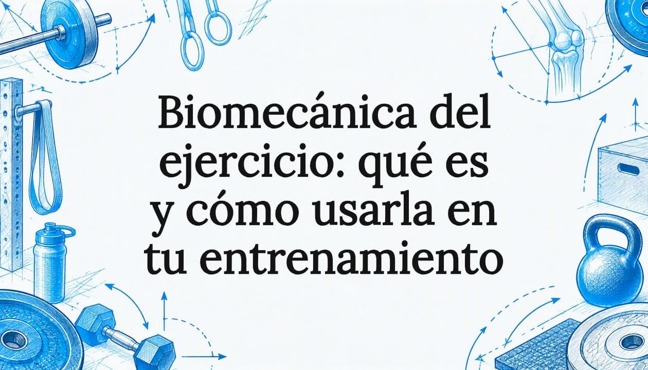 Biomecánica del ejercicio: qué es y cómo usarla en tu entrenamiento